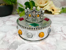 Load image into Gallery viewer, Gothic Couture Skull Crown Jewellery Box 9cm-OsirisTradingUK