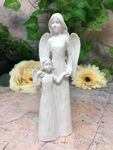 Load image into Gallery viewer, Guardian Angel with Child Figurine Statue Ornament Sculpture Home Decoration Figure Angels Collection-OsirisTradingUK