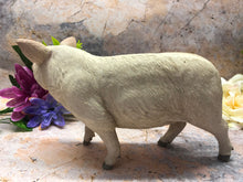 Load image into Gallery viewer, Small Pig Garden Ornament Statue Figure Resin Lawn Patio Sculpture