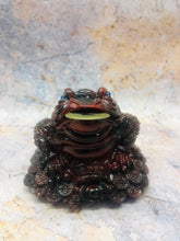 Laden Sie das Bild in den Galerie-Viewer, Geldkröte-Ornament, Feng Shui, Jin Chan-Ornament, Skulptur, Glücksbringer, Reichtumsgeschenk mit Glücksmünze