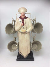 Load image into Gallery viewer, Comical Chef Ceramic Statue Coffee Set Cook Kitchen Decoration Ornament