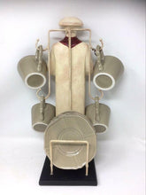 Load image into Gallery viewer, Comical Chef Ceramic Statue Coffee Set Cook Kitchen Decoration Ornament