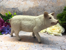 Load image into Gallery viewer, Small Pig Garden Ornament Statue Figure Resin Lawn Patio Sculpture