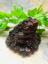 Laden Sie das Bild in den Galerie-Viewer, Geldkröte-Ornament, Feng Shui, Jin Chan-Ornament, Skulptur, Glücksbringer, Reichtumsgeschenk mit Glücksmünze