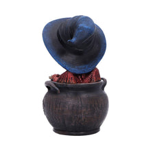 Load image into Gallery viewer, Red Dragon in Cauldron Figurine Gothic Witchcraft Fantasy Magical Creature Gift
