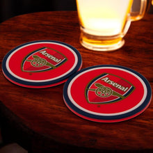 Load image into Gallery viewer, Arsenal Football Club Non-Slip Silicone Coasters 10cm – Official Licensed Product
