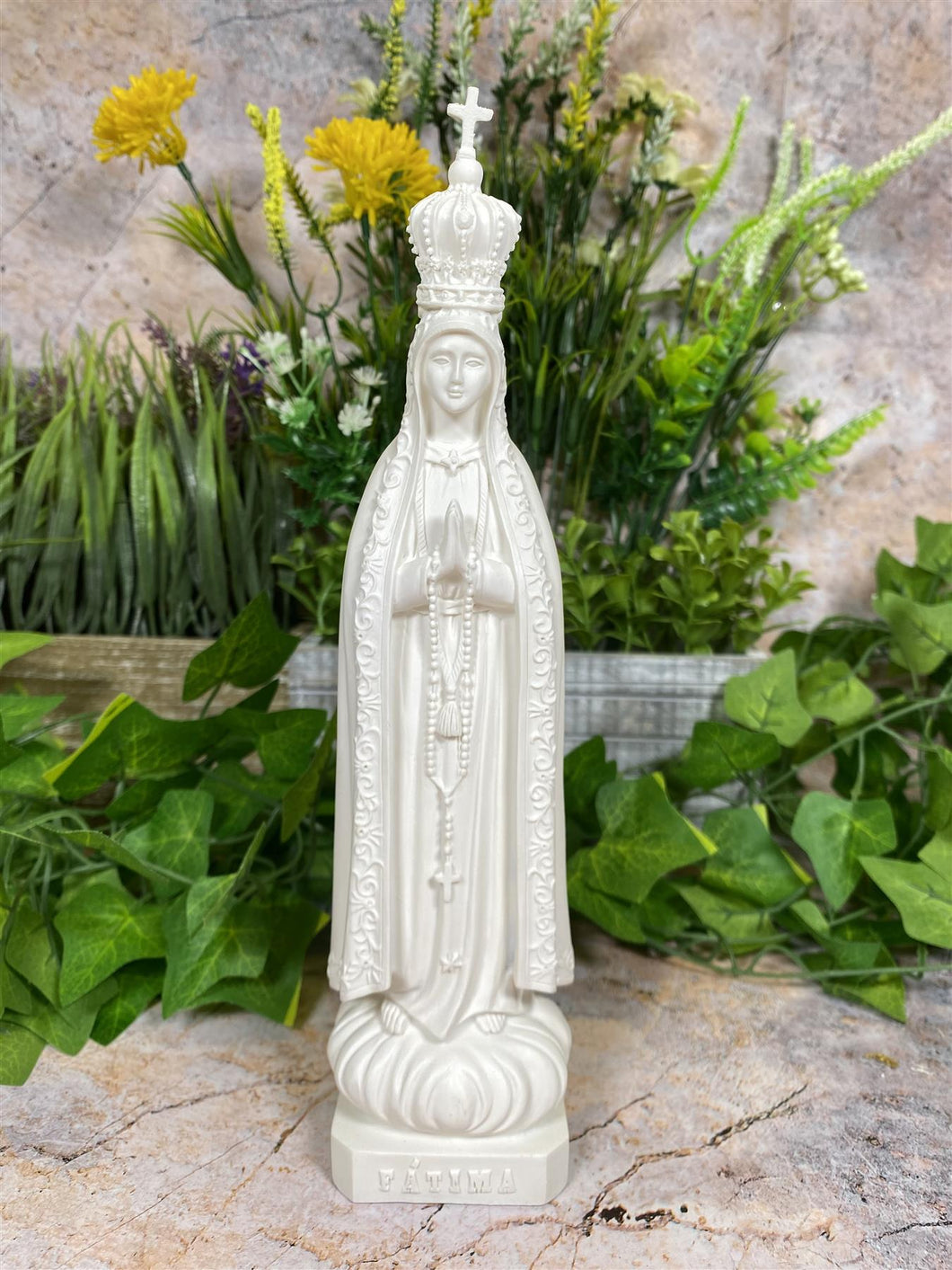 Exquisite Handmade Our Lady of Fatima Statue - A Divine Symbol of Grace and Serenity-OsirisTradingUK
