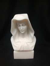 Load image into Gallery viewer, Exquisite Handmade Sculpture Alabaster Virgin Mary Bust A Sacred Symbol of Grace Religious Statue-OsirisTradingUK
