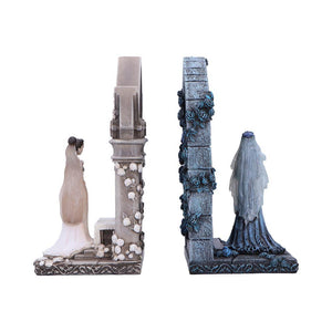 Corpse Bride Emily & Victoria Bookends Official  Collectible Statues Gothic Horror