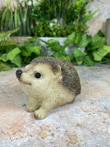 Adorable Realistic Hedgehog Figurine Perfect Garden Ornament Lawn Decor-OsirisTradingUK