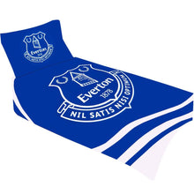 Load image into Gallery viewer, Everton FC Reversible Duvet Cover &amp; Pillowcase Official Football Club Bedding Set
