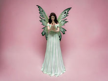 Load image into Gallery viewer, Elegant Fairy Holding Baby Statue - Large Handcrafted Sculpture for Indoor Fantasy Decor, Whimsical Home Decoration, Guardian Fairy Ornament-OsirisTradingUK
