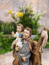 Load image into Gallery viewer, Statue of Saint Christopher &amp; Jesus Religious Figure Religious Sculpture 20 cm
