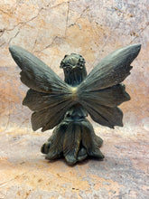 Load image into Gallery viewer, Serene Woodland Fairy Resin Statue, 18cm – Mystical Figurine with Delicate Wings for Home or Garden

