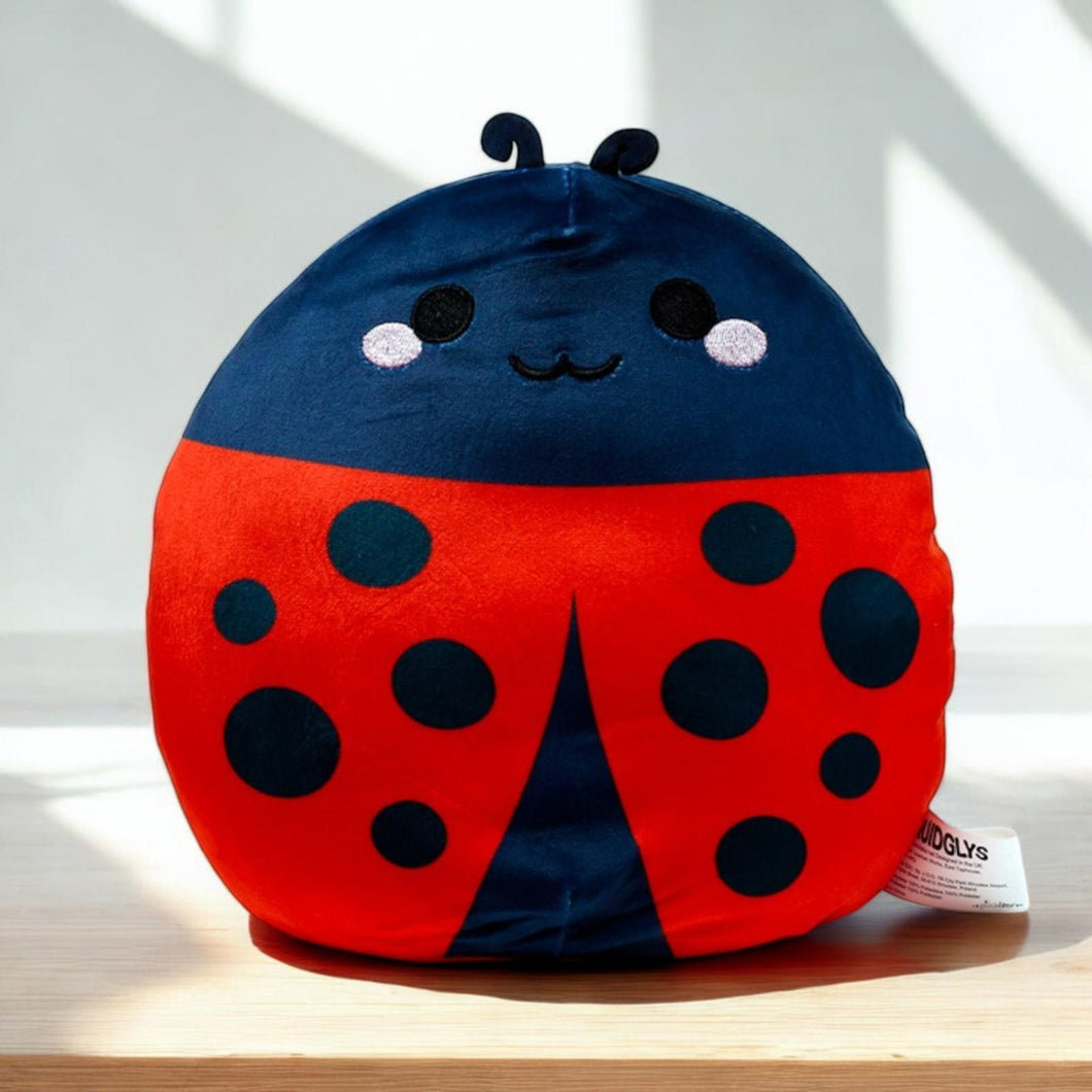 Squidglys Tilly the Ladybug Plush Adorable Soft Bug Toy Cuddly & Huggable 23cm