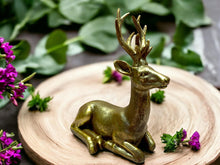 Load image into Gallery viewer, Exquisite Resin Deer Statue, Elegant Woodland Stag Figurine – Rustic Wildlife Home Decor, Perfect for Nature-Themed Spaces &amp; Animal Lovers-OsirisTradingUK
