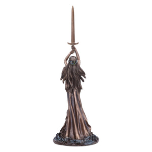 Lady of the Lake with Excalibur 33cm | Bronze Mythological Figurine