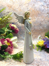Load image into Gallery viewer, Angel Holding Star Christmas Ornament Resin Figure Festive Home Decor Celestial Holiday Accent Spirit of the Season 20x12 cm-OsirisTradingUK
