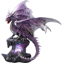 Laden Sie das Bild in den Galerie-Viewer, Majestic Large Dragon Protector Fantasy Sculpture Mythical Statue Ornament Gothic
