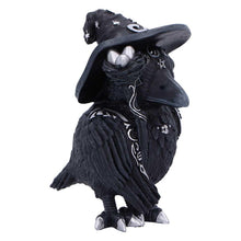 Load image into Gallery viewer, Cult Cuties Raven Witch Figurine Gothic Occult Crow Magic Collectible Ornament
