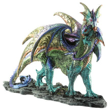 Laden Sie das Bild in den Galerie-Viewer, Mother Dragon Collectible Figurine - Fantasy Gothic Mystical Statue 48cm
