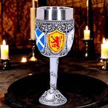 Load image into Gallery viewer, Goblet of The Brave Scottish Shield Chalice Knight Fantasy Ornament Ideal Gift
