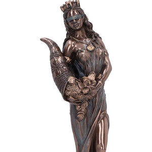 Fortuna Goddess of Fortune Bronze Figurine 15.2cm Mythology Decor Gift Boxed Statue