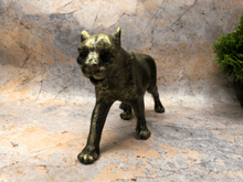 Laden Sie das Bild in den Galerie-Viewer, Antique Bronze Effect Panther Sculpture Figurine Solid Metal Statue Ornament-OsirisTradingUK
