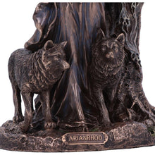 Load image into Gallery viewer, Arianrhod Celtic Goddess of Fate Bronze Figurine 24cm – Hand-Painted Mythological Decor
