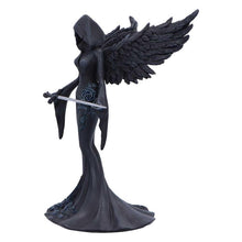 Load image into Gallery viewer, Femme Fatale Warrior Angel Statue Gothic Dark Feminine Hooded Winged Ornament Fantasy Decor
