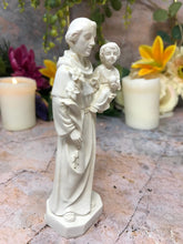 Load image into Gallery viewer, St Anthony with Baby Jesus Statue Religious Ornament Sculpture Catholic Figure
