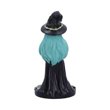 Laden Sie das Bild in den Galerie-Viewer, Sage Sugar &amp; Spice Witch Figurine 17.5cm – Mystica Green Witch Decor for Collectors Boxed
