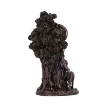 Load image into Gallery viewer, Arianrhod Celtic Goddess of Fate Bronze Figurine 24cm – Hand-Painted Mythological Decor
