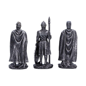 Crusader Knights of the Realm Gothic Figurines Medieval Warrior Statue Templar