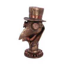 Laden Sie das Bild in den Galerie-Viewer, Steampunk Plague Doctor Bust Figurine Gothic Dark Ornament Fantasy Art decor

