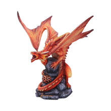 Load image into Gallery viewer, Gothic Fire Dragon Anne Stokes Fantasy Mythical Figurine Age of Dragons Statue
