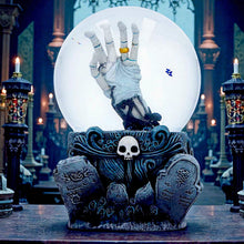 Load image into Gallery viewer, Corpse Bride Emily Hand Snow Globe Tim Burton Licensed Gothic Ornament Art
