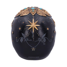 Load image into Gallery viewer, Destiny Palmistry Skull 18cm | Mystical Occult Decor | Resin Palmistry Head | Exclusive Design
