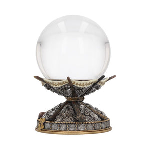 Wizarding World Harry Potter Crystal Ball & Wand Stand Witchcraft Divination Art