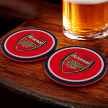 Load image into Gallery viewer, Arsenal Football Club Non-Slip Silicone Coasters 10cm – Official Licensed Product
