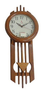 Wooden Wall Clock | Minimalist Vintage Timepiece for Home