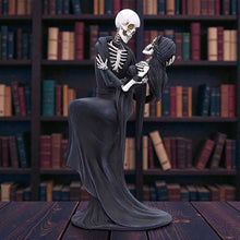 Load image into Gallery viewer, Eternal Dance Skeleton Lovers Figurine Gothic Romance Skull Couple Ornament
