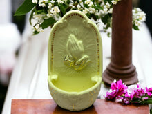 Load image into Gallery viewer, Vintage Inspired Ceramic Praying Hands Holy Water Font Wall Decor - Spiritual Blessing Basin for Home Sanctuary-OsirisTradingUK
