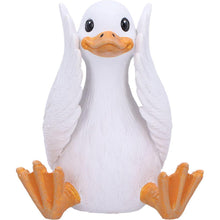 Load image into Gallery viewer, 3 Wise Goofy Geese Figurines See No Hear No Speak No Evil Funny Animal Decor

