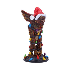 Gremlins Mohawk Figurine + Fairy Lights Christmas Horror Movie Statue Decor