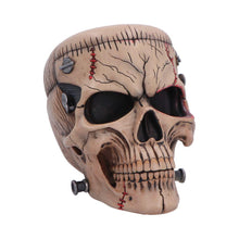 Load image into Gallery viewer, Frankenstein Monster Skull Ornament 15.1cm Gothic Horror Stitched Head Halloween Gift
