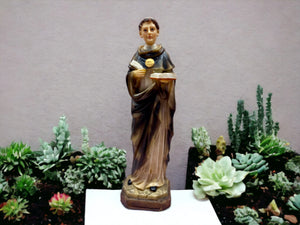 Exquisite Saint Thomas Figurine - Sacred 23cm Resin Statue with Lifelike Detail, Inspirational Religious Decor, Spiritual Gift