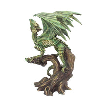 Load image into Gallery viewer, Forest Dragon Figurine Mystical Sculpture Gothic Fantasy Ornament mystical Collectable Art
