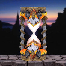 Load image into Gallery viewer, Gwyn Lord of Cinder Hourglass Dark Souls Sand Timer Home Decor Collectible
