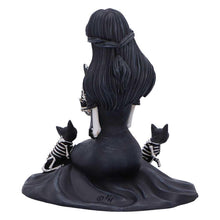 Laden Sie das Bild in den Galerie-Viewer, Eternal Affection Gothic Skeleton Statue with Cats Sculpture Dark Romantic Decor
